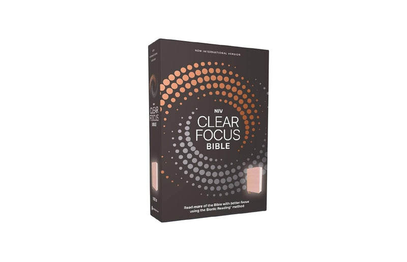 NIV Clear Focus Bible (Leathersoft Pink)