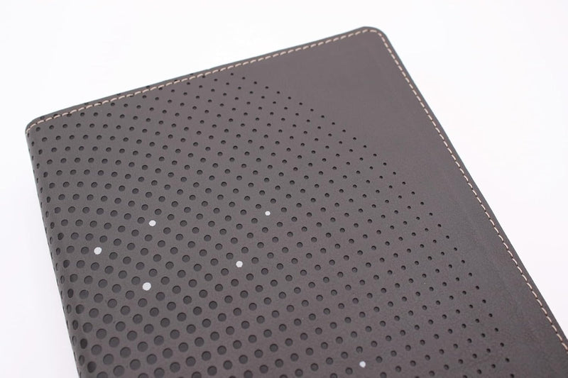 NIV Clear Focus Bible (Charcoal Brown Leathersoft)