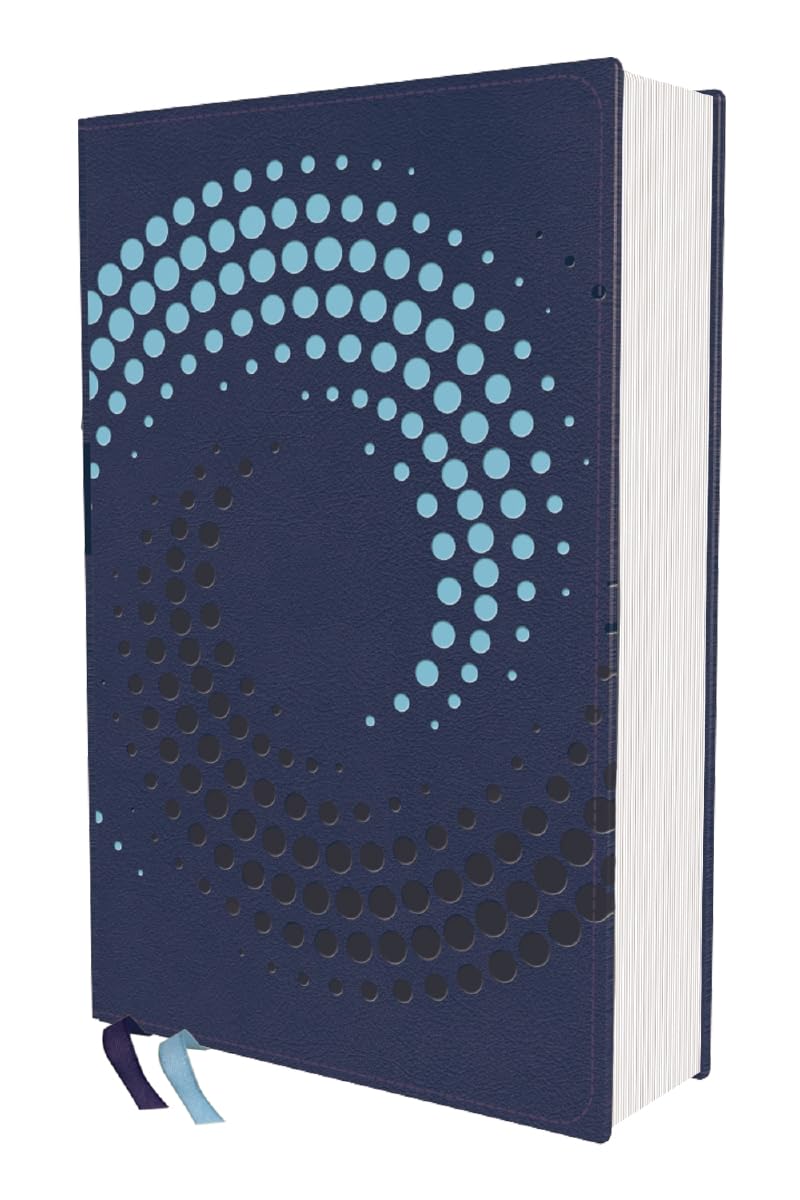 NIrV Clear Focus Bible (Navy Leathersoft)