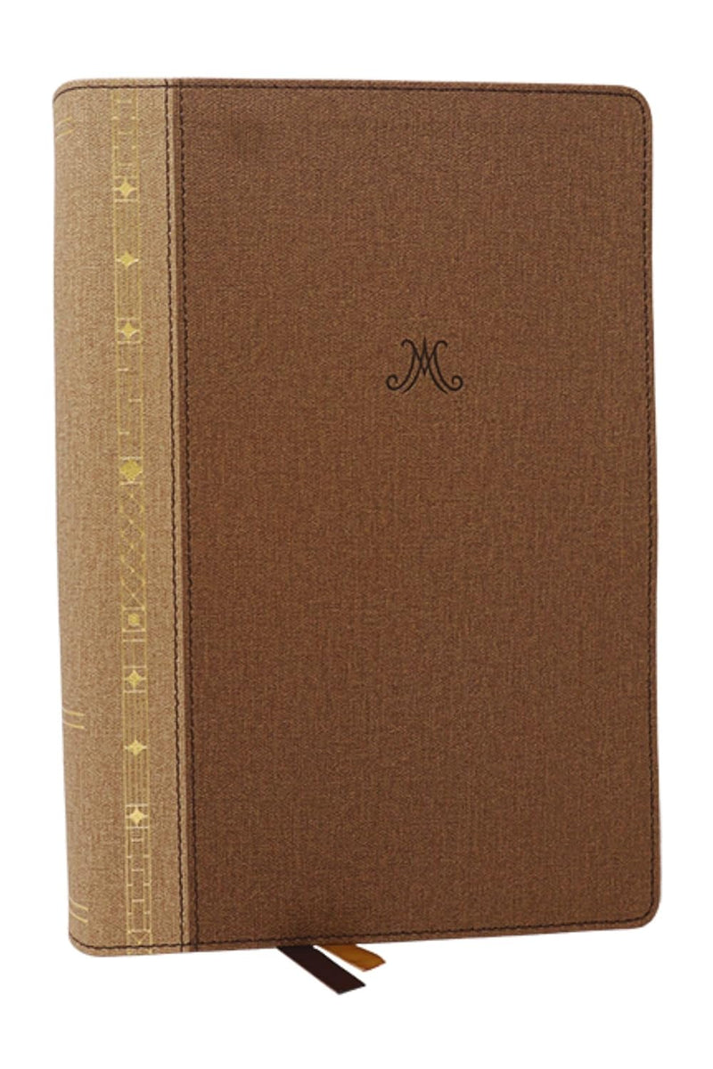 NKJV Alexander Maclaren Study Bible (Brown Leathersoft)
