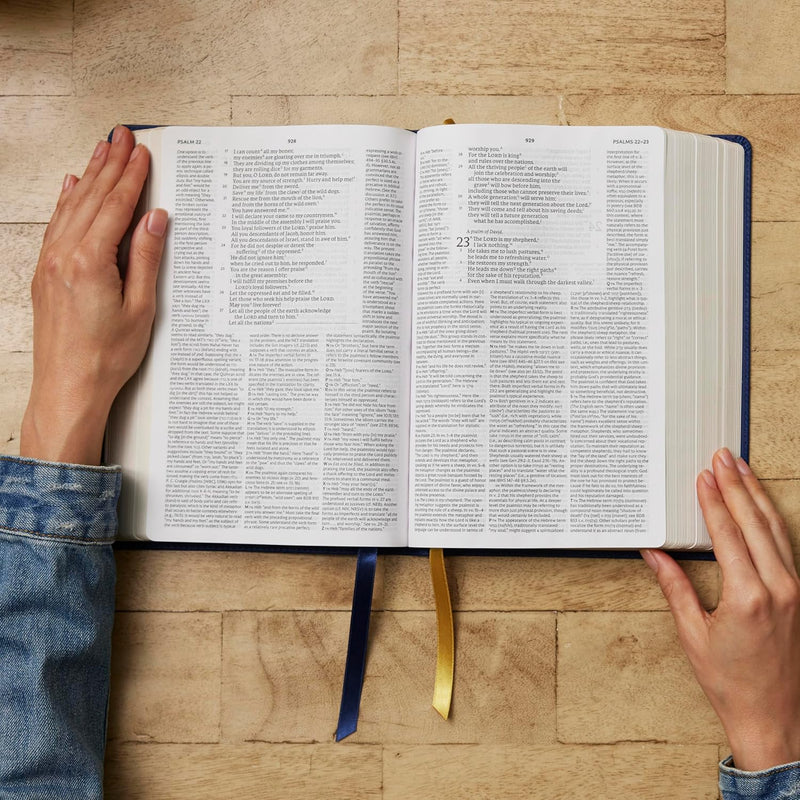 NET Bible, Full Notes Edition (NET Black Leathersoft, Comfort Print, Thumb Indexed)