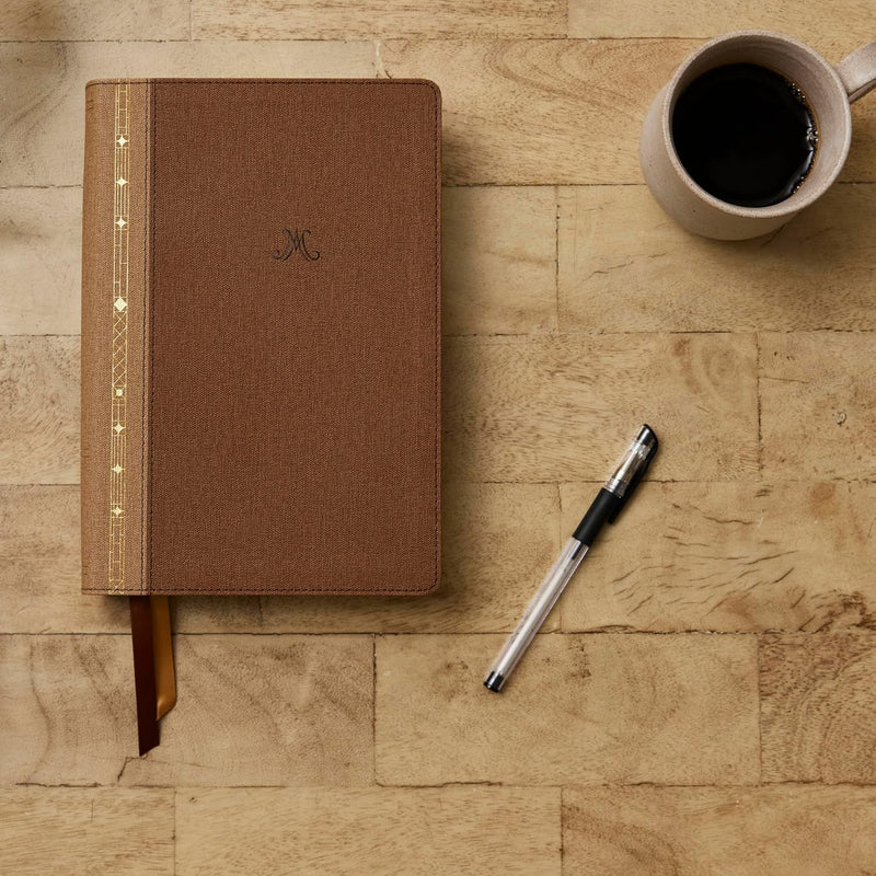 NKJV Alexander Maclaren Study Bible (Brown Leathersoft)