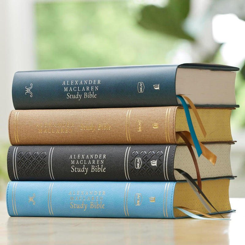 NKJV Alexander Maclaren Study Bible (Hardcover)