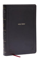 KJV Giant Print End-of-Verse Reference Bible (Black Leathersoft)
